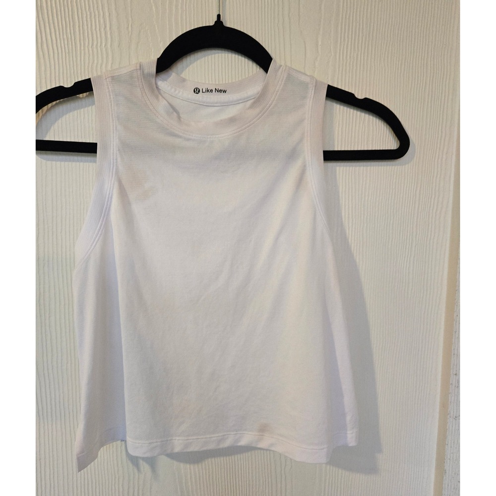 lululemon athletica Women's White Tank Top